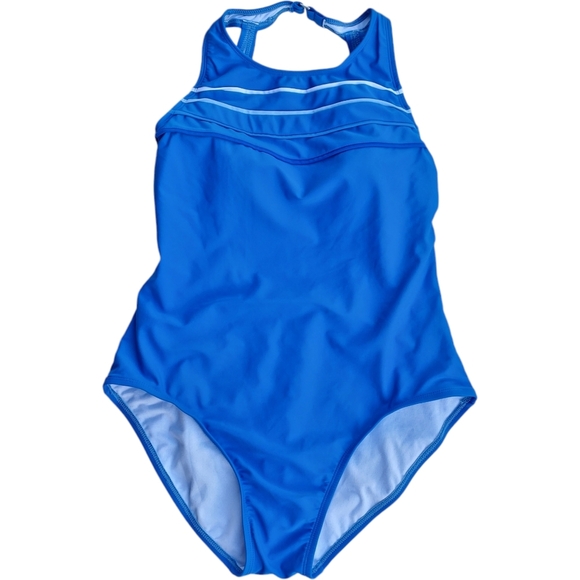 Catalina One-piece Swimsuit Blue Women's Size Large 12-14 - Picture 1 of 4